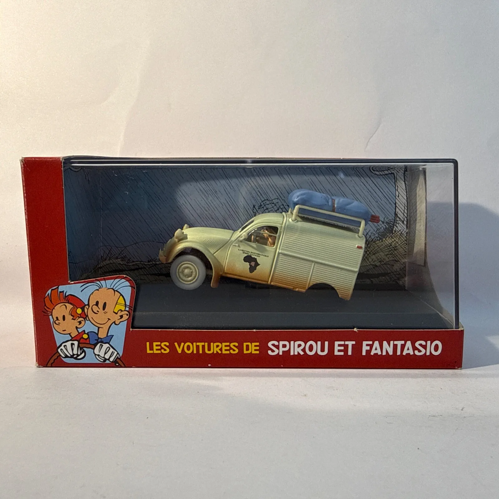 Voiture Miniature Les Voitures De Spirou Et Fantasio Expédition Photographique