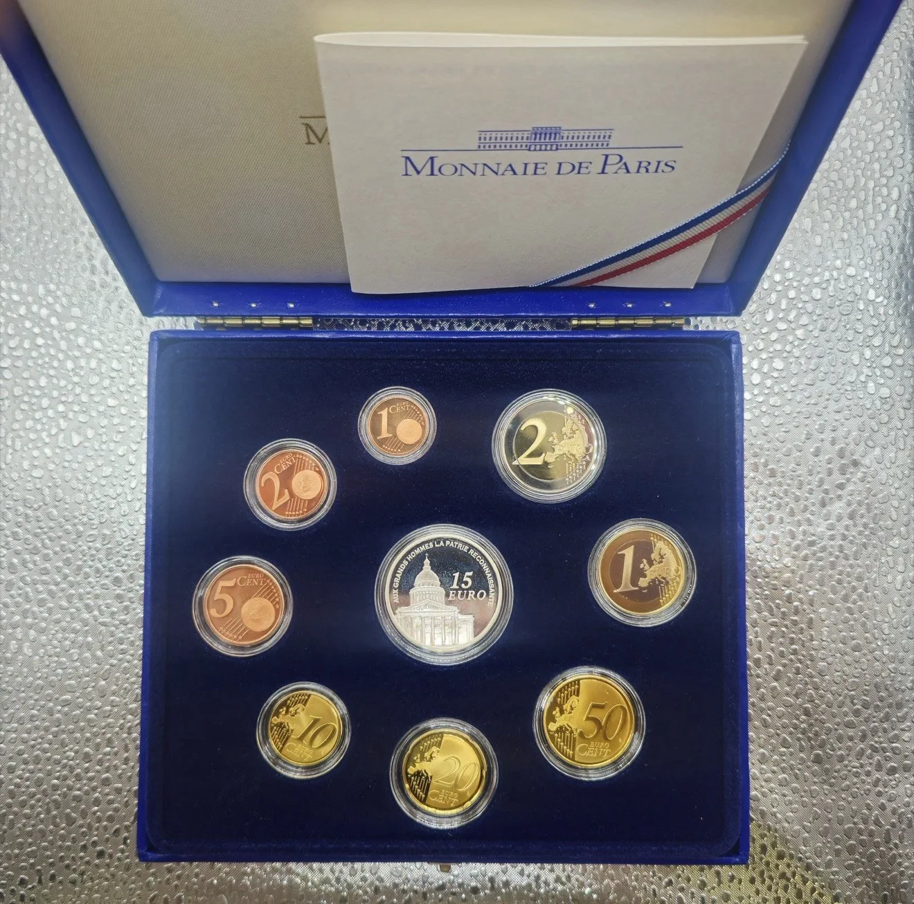Coffret De La Monnaie De Paris Fleur De Coin En Euros De 2007