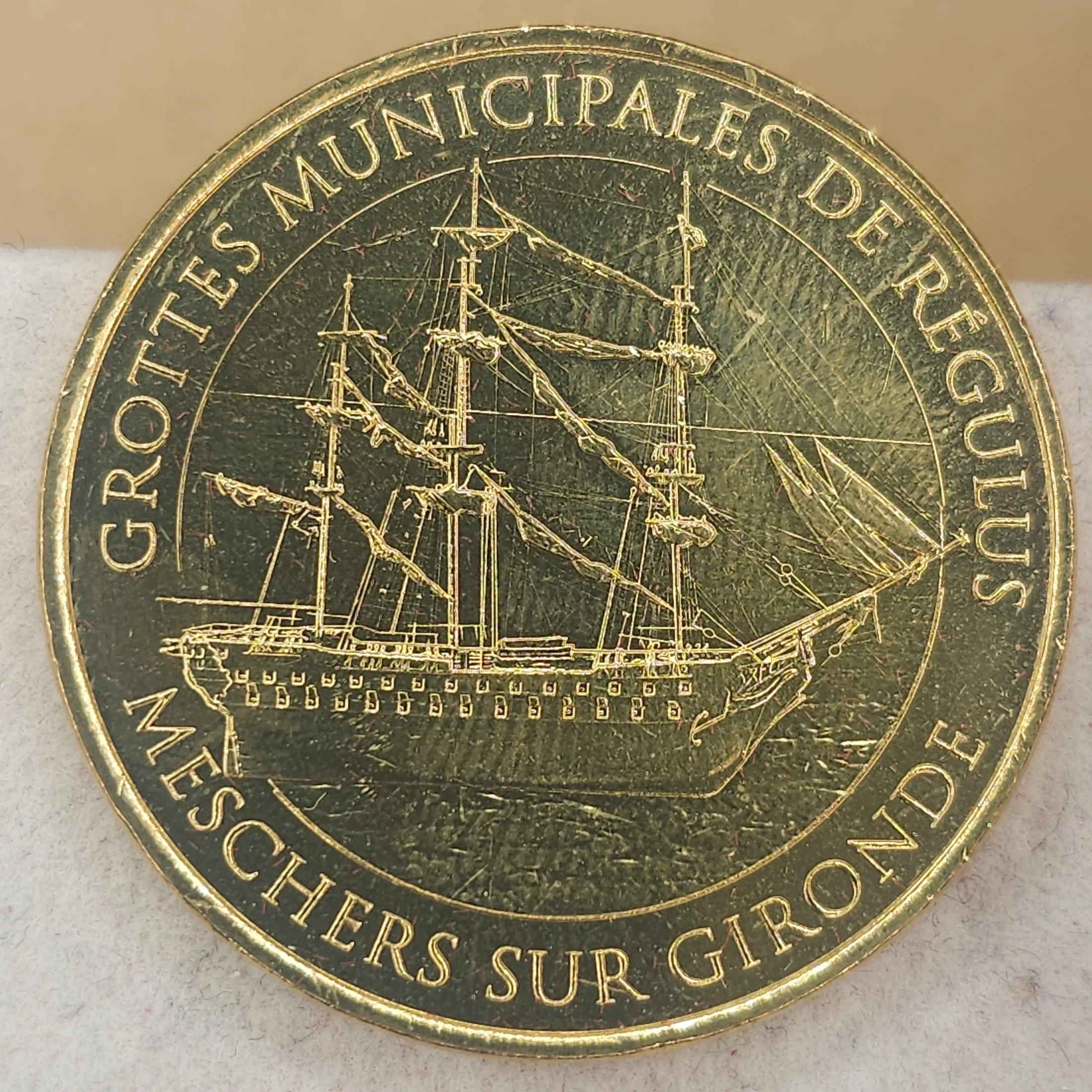 Meschers-sur-Gironde - Les grottes municipales de Régulus - 2 - Monnaie de Paris