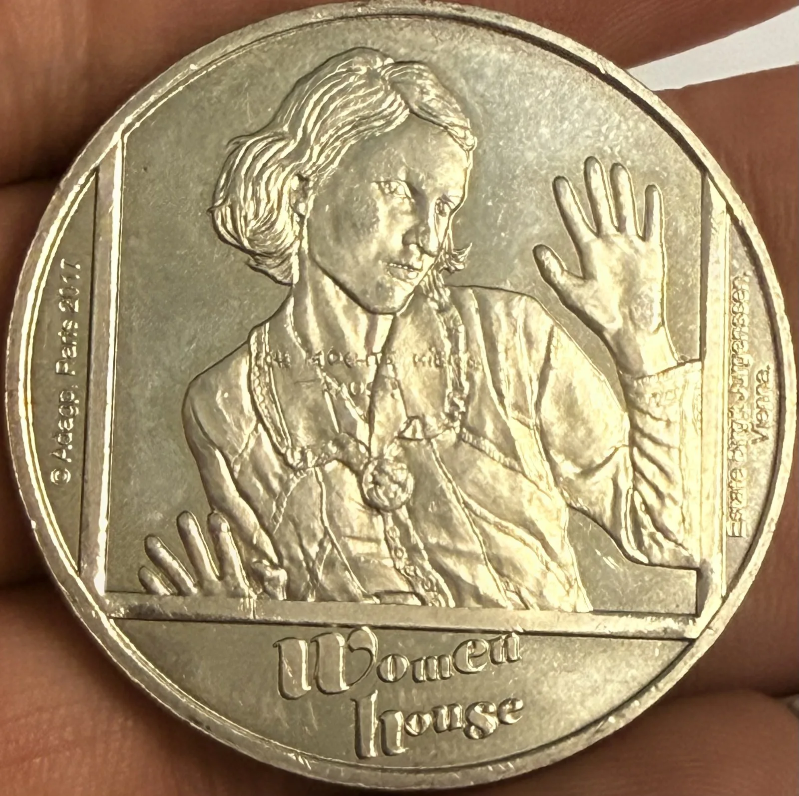 Birgit Jürgenssen - Women House - 2017 - Jeton Touristique Monnaie de Paris