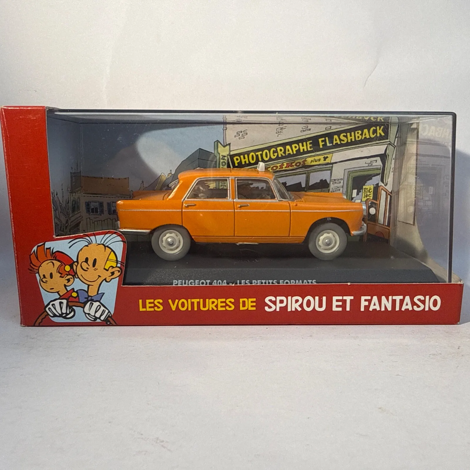 Voiture Miniature Spirou Et Fantasio Peugeot 404 Les Petite Formats