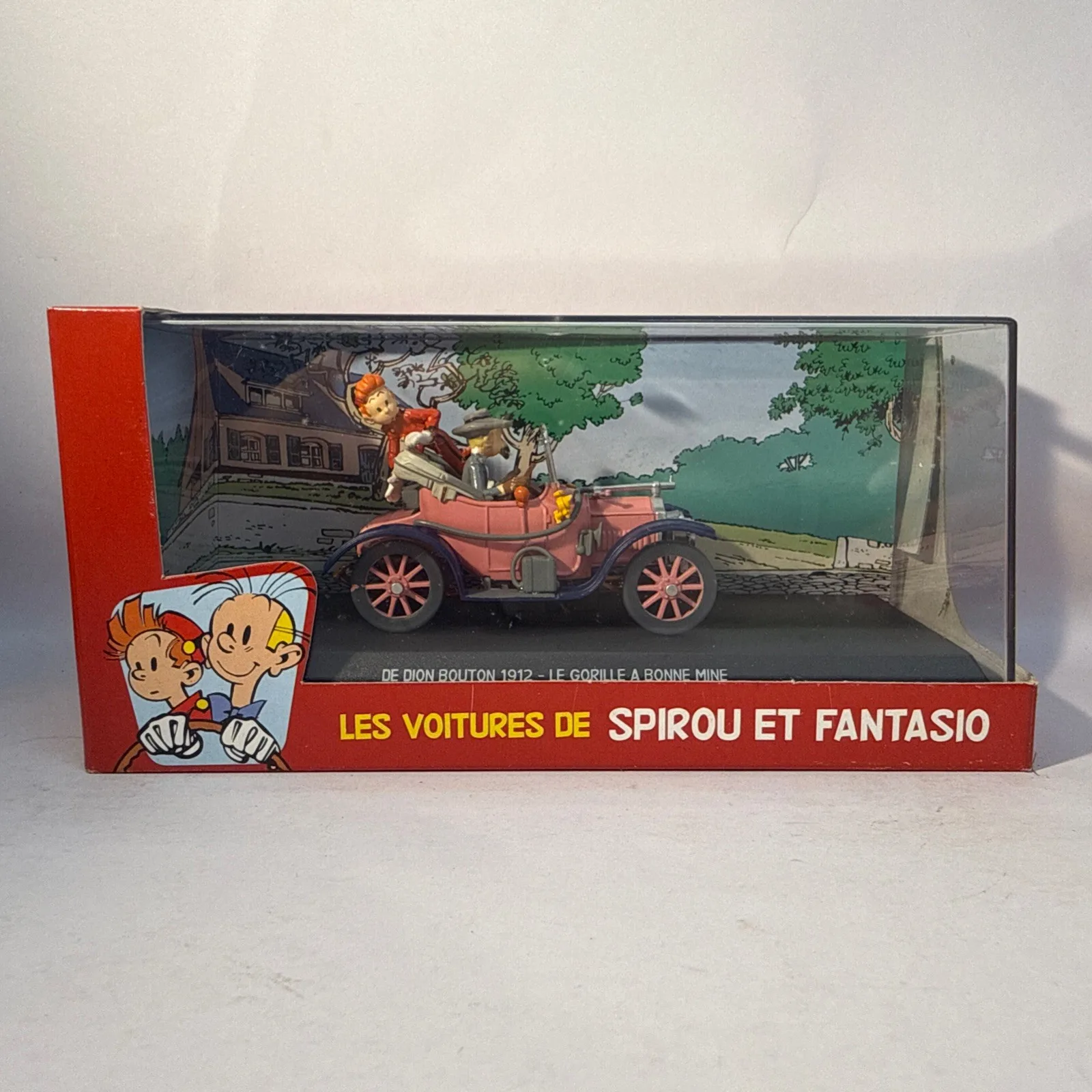Voiture Miniature Spirou Et Fantasio De Dion Bouton 1912 Le Gorille À Bonne Mine