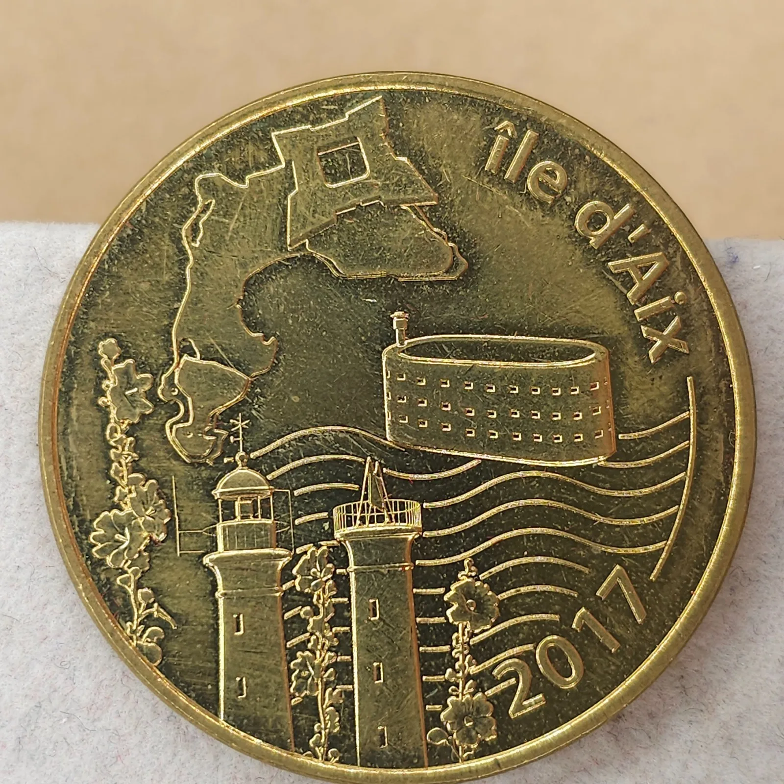 Île d'Aix Fort Boyard 2017 Charente-Maritime 17 Monnaie de Paris