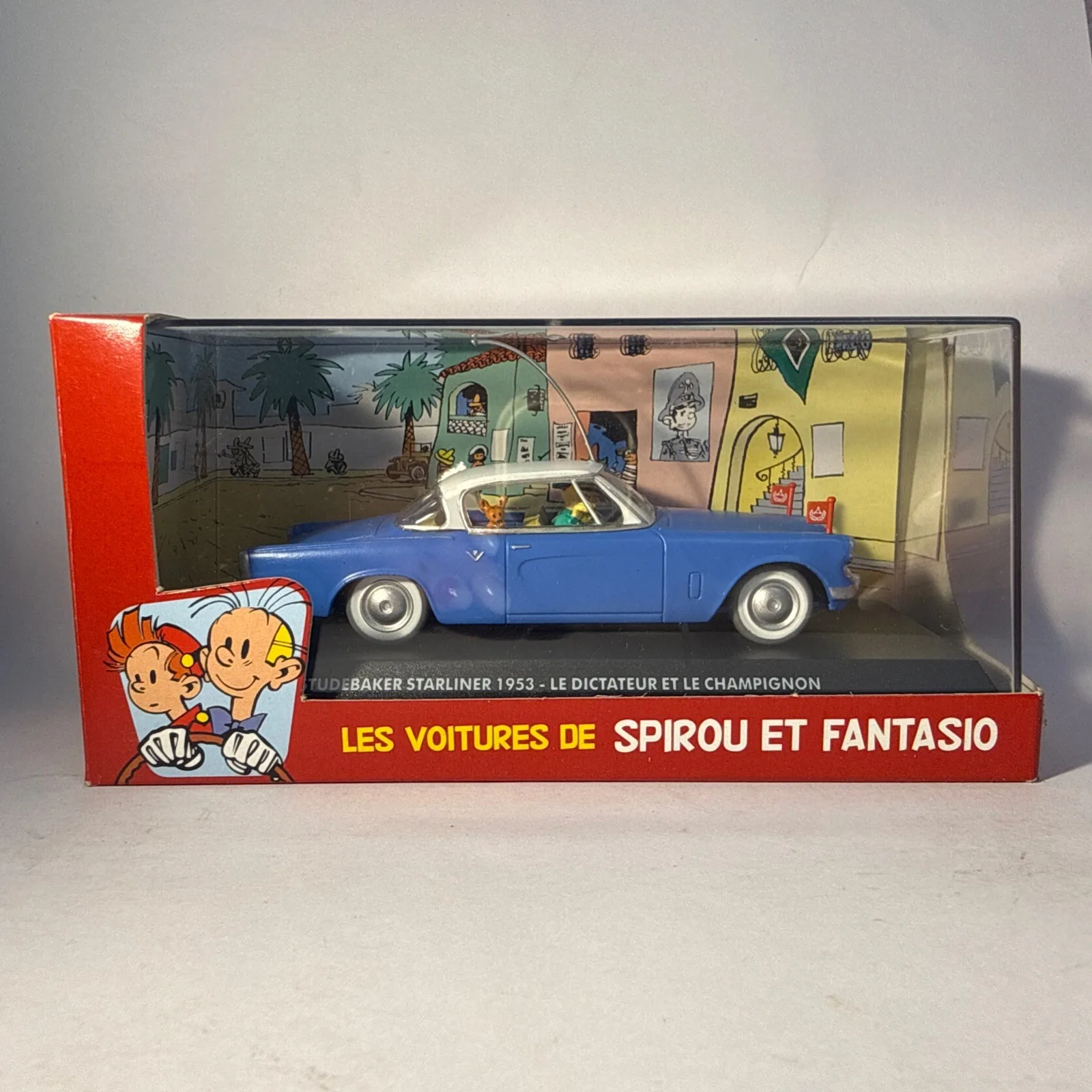 Voiture Miniature Spirou Et Fantasio Studebaker Starliner 1953