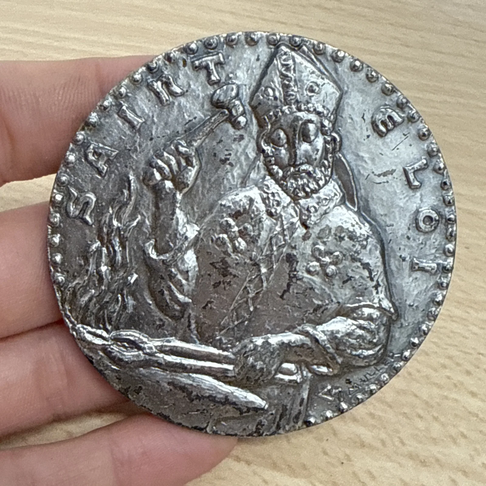 Médaille Saint Éloi Par Muller Syndicat Du Génie Climatique R Estaban 1997 